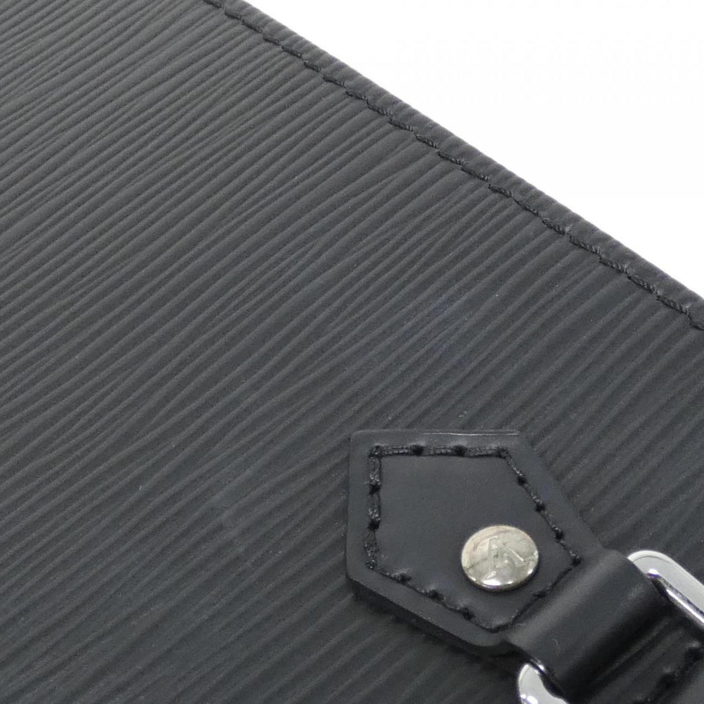 Louis Vuitton Black Leather Handbag