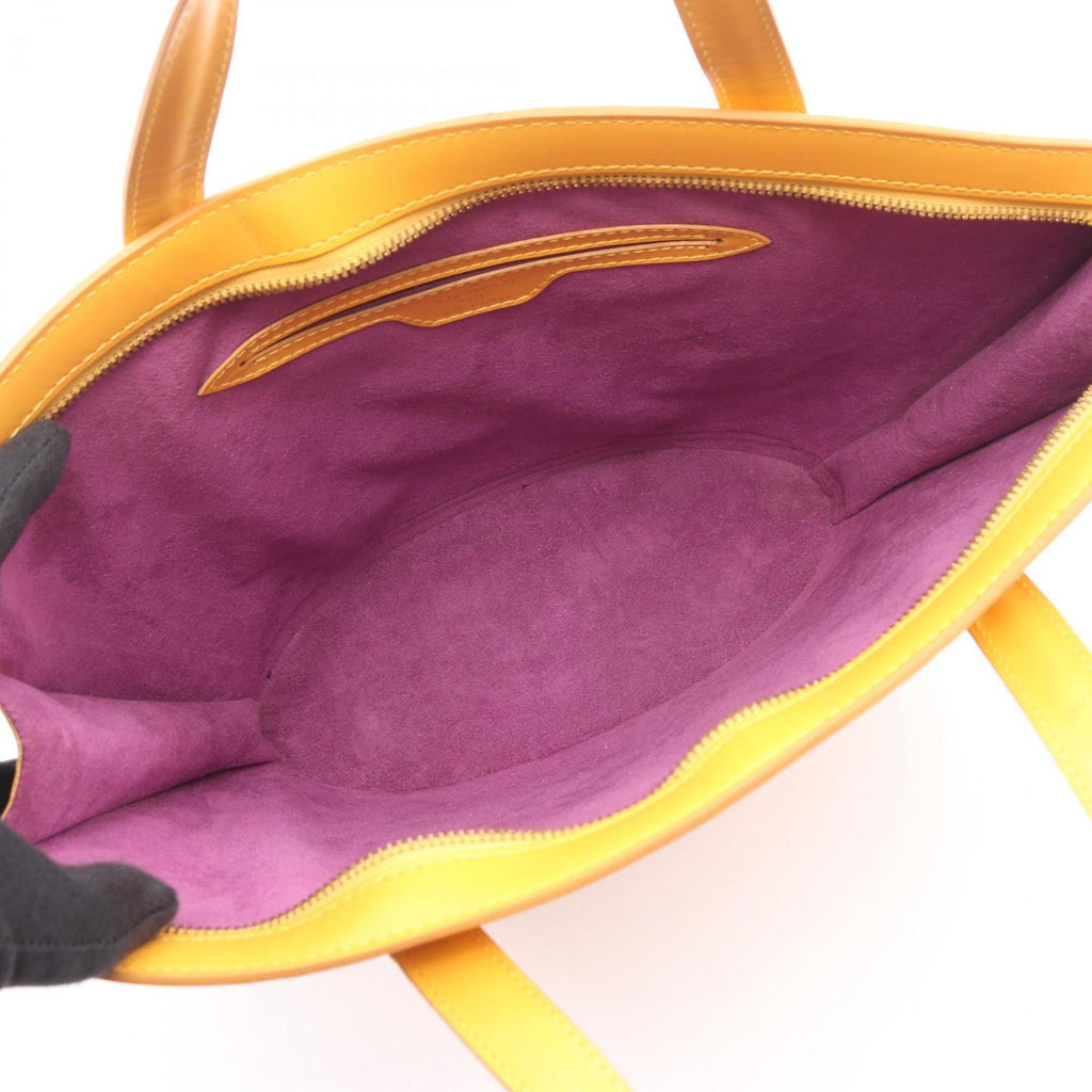 Louis Vuitton Yellow Epi Leather Handbag