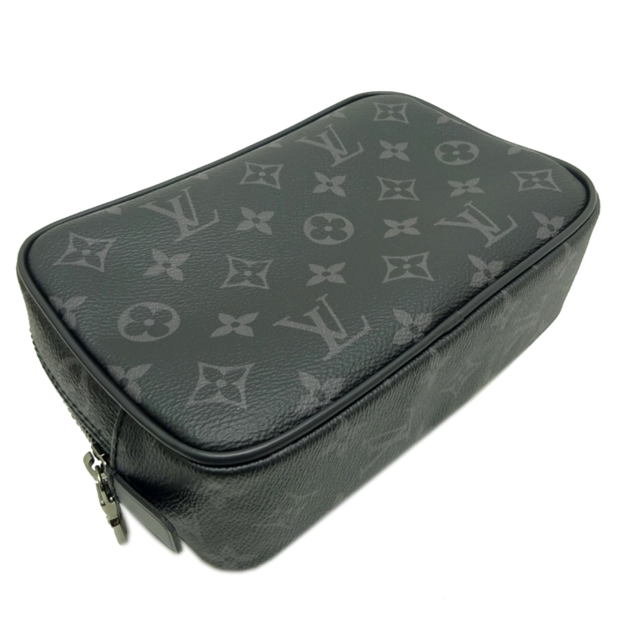 Louis Vuitton Black Monogram Eclipse Clutch Bag