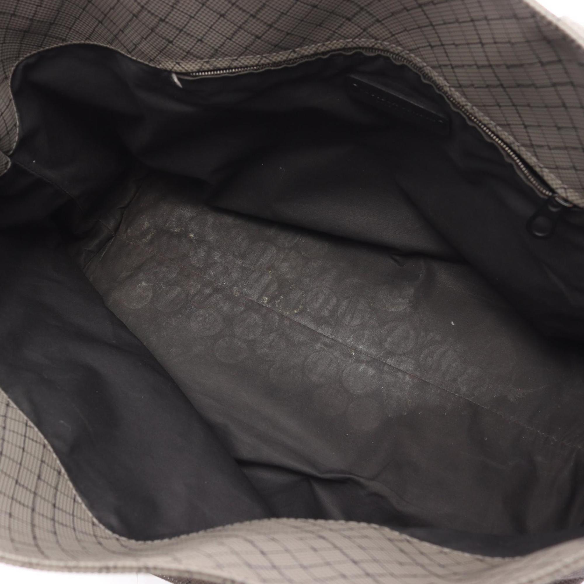 Bottega Veneta Gray Coated Canvas Leather Tote Bag