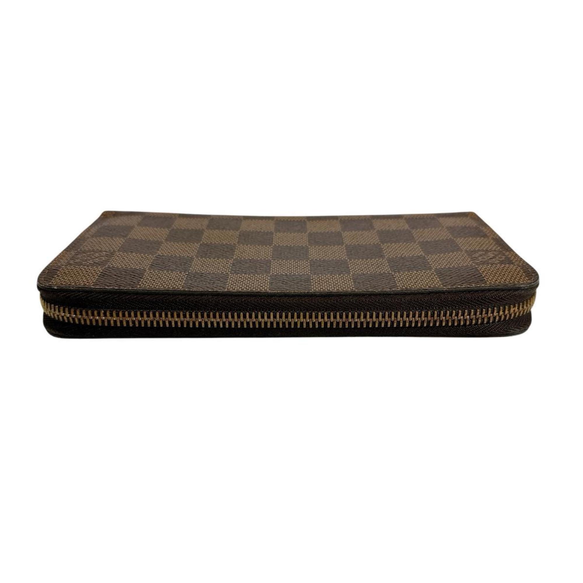 Louis Vuitton Brown Damier Canvas Damier Canvas Long Wallet