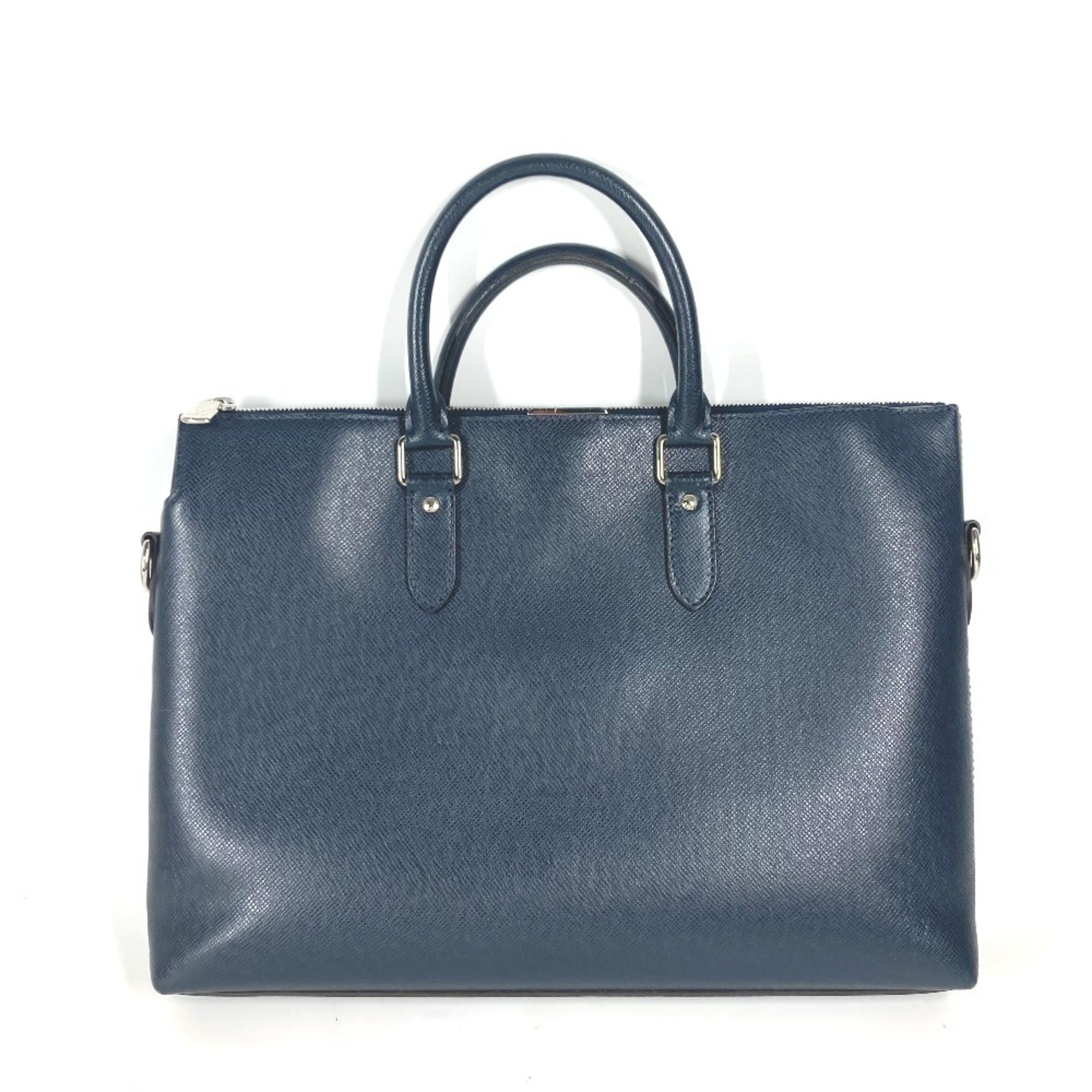 Louis Vuitton Navy Taiga Leather Shoulder Bag