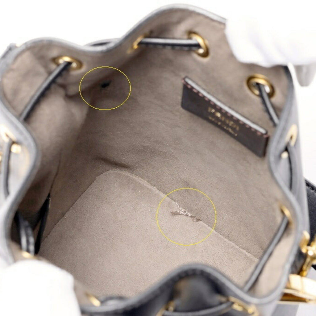 Fendi Black Leather Handbag
