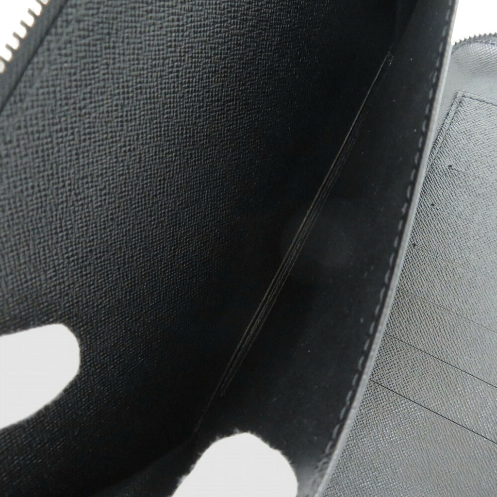 Louis Vuitton Black Taiga Leather Long Wallet
