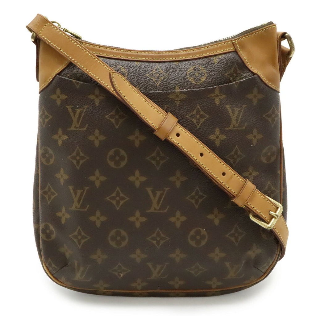Louis Vuitton Brown Canvas Shoulder Bag