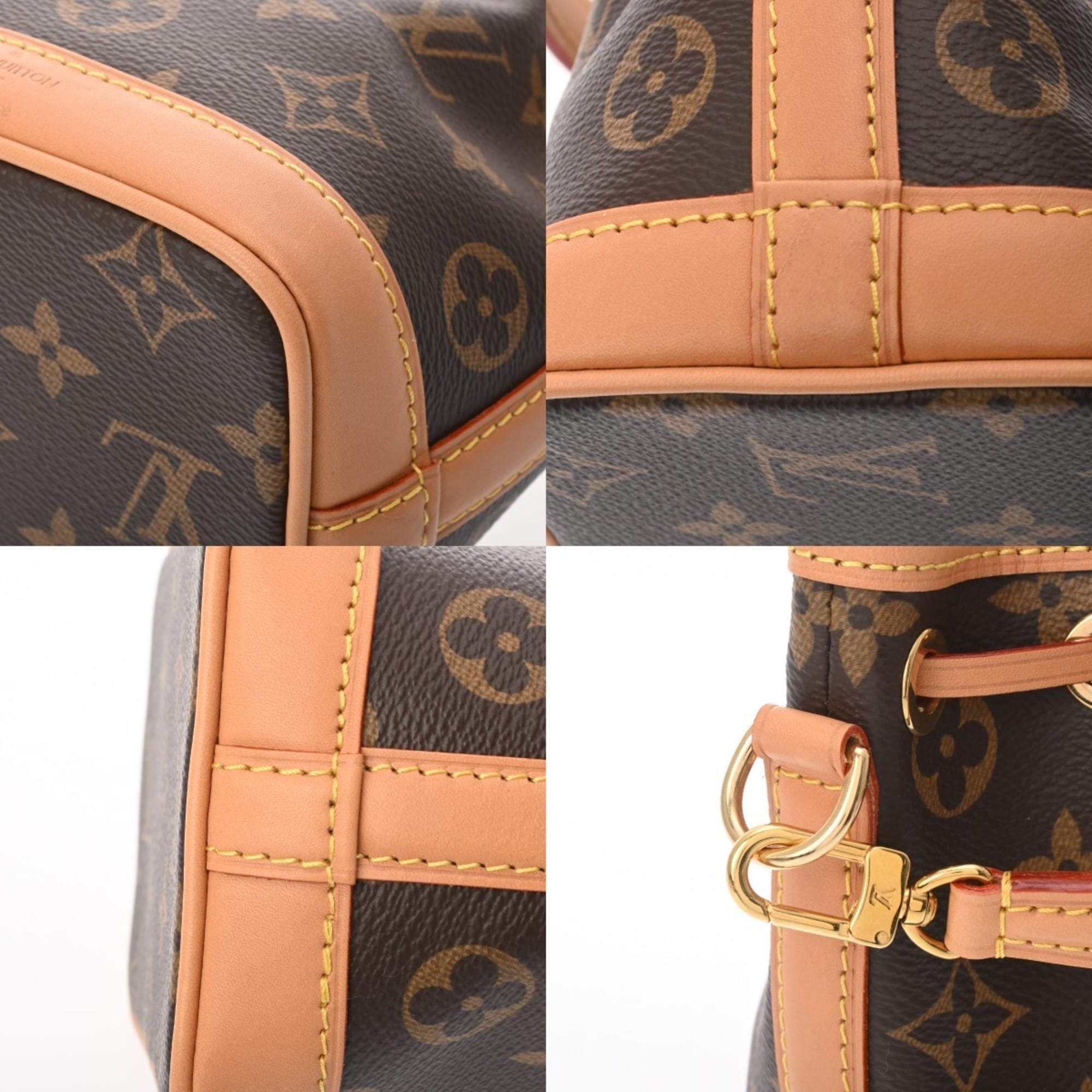 Louis Vuitton Brown Monogram Canvas Shoulder Bag