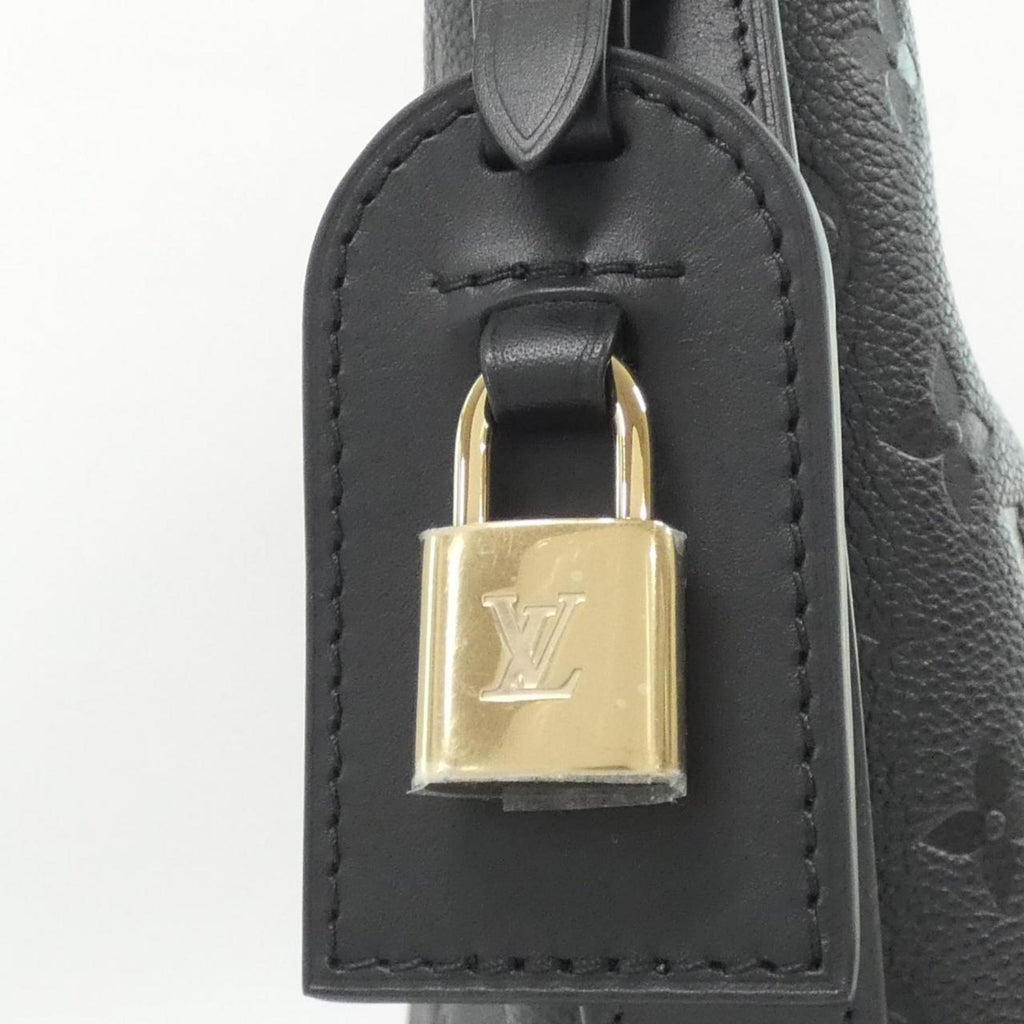 Louis Vuitton Black Leather Shoulder Bag