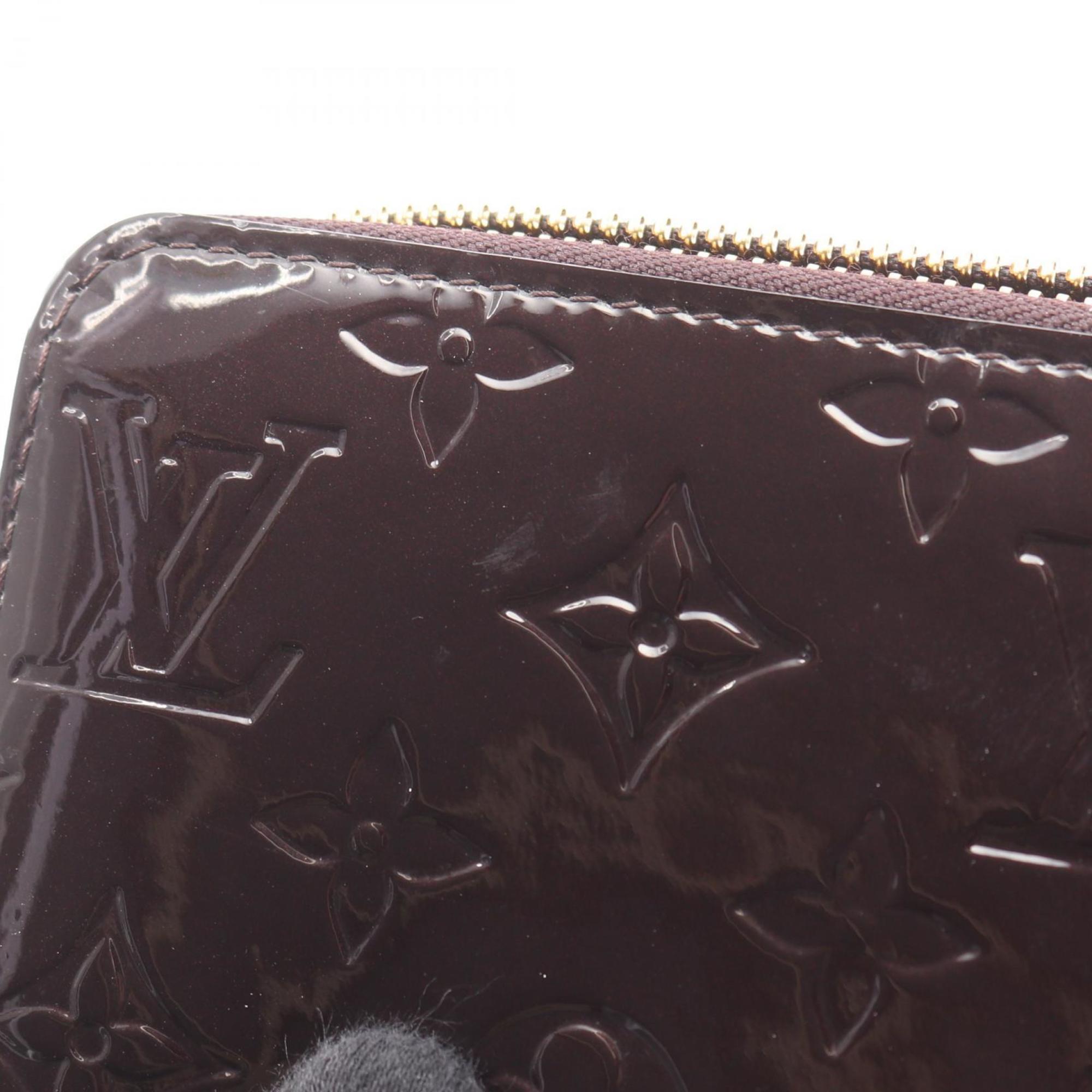 Louis Vuitton Vernis Amarante Purple Vernis Long Wallet