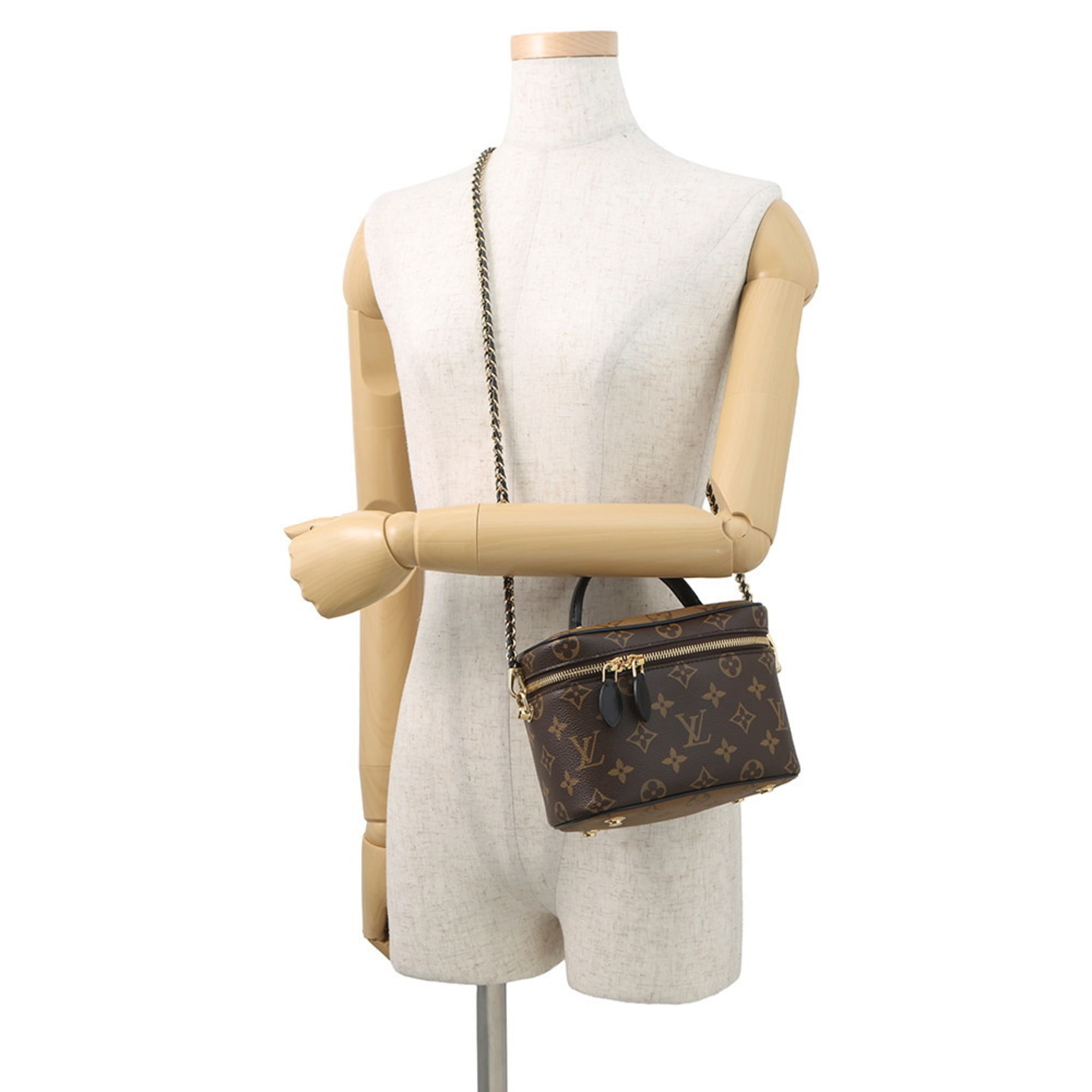 Louis Vuitton Noir Monogram Reverse Monogram Handbag