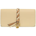 Chloé Beige Leather Long Wallet (Bi-Fold) (Pre-Owned)