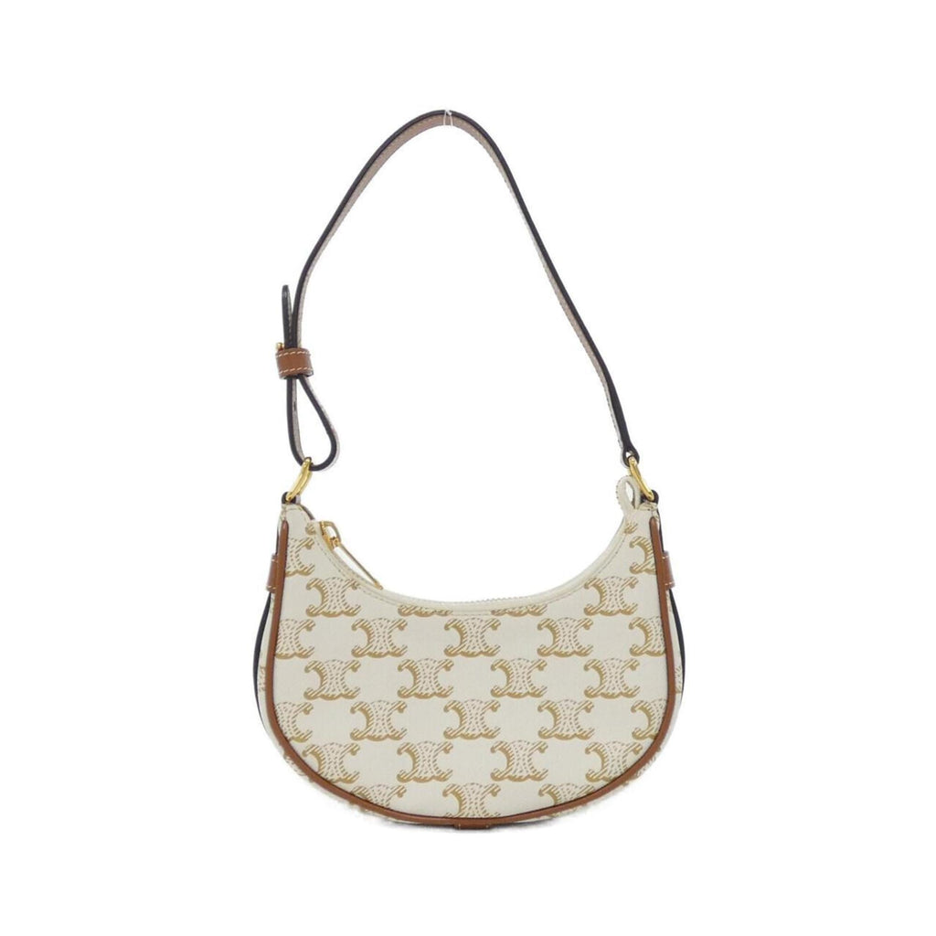 Celine White Shoulder Bag