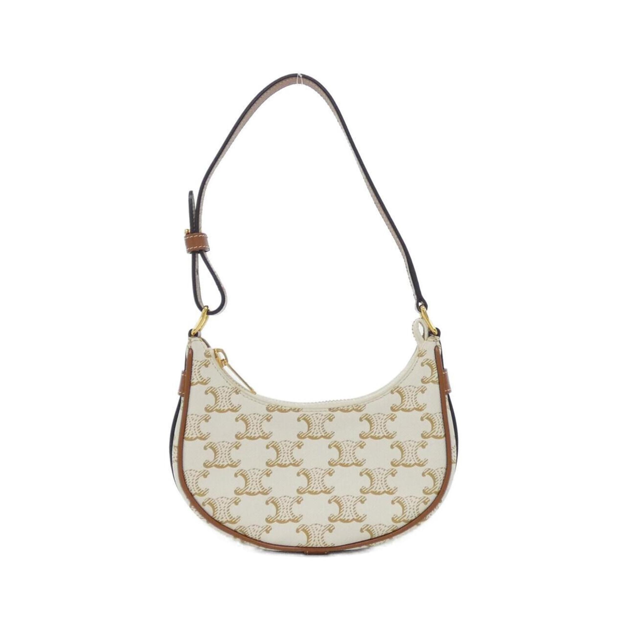 Celine White Shoulder Bag