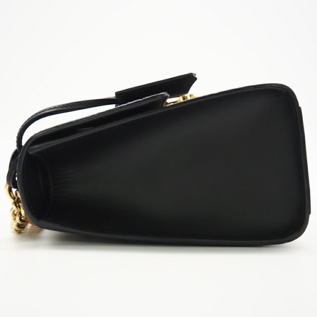 Gucci Black Leather Shoulder Bag (Pre-Owned)