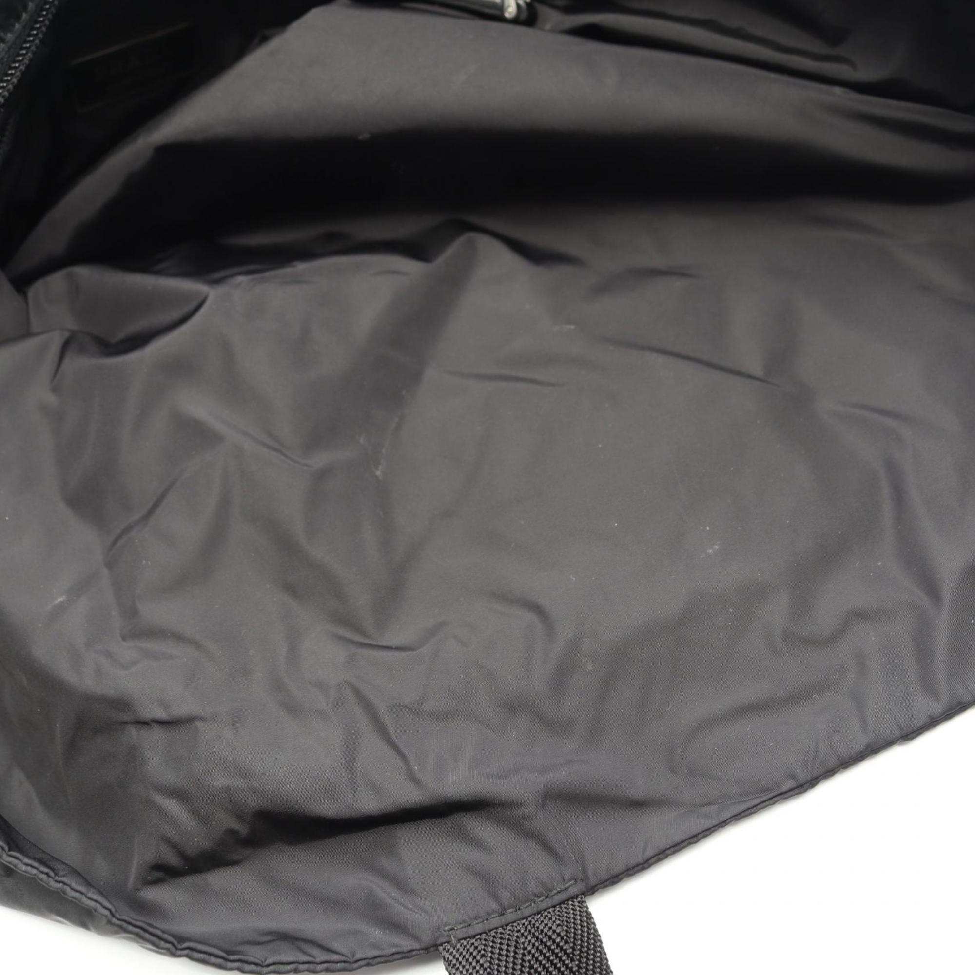 Prada Black Nylon Tote Bag