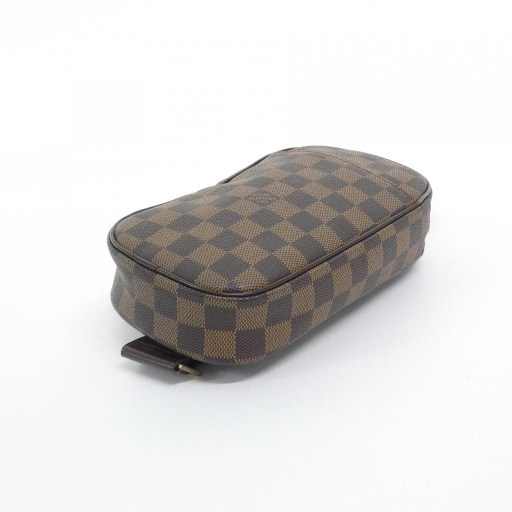 Louis Vuitton Ebene Coated Canvas Pochette Shoulder Bag