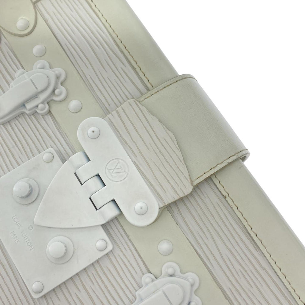 Louis Vuitton White Leather Shoulder Bag