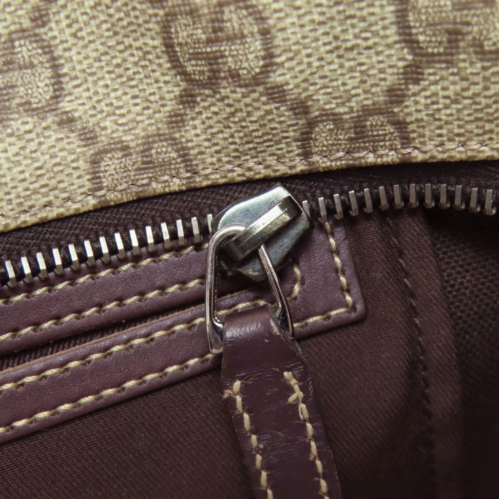Gucci Brown Pvc Tote Bag (Pre-Owned)
