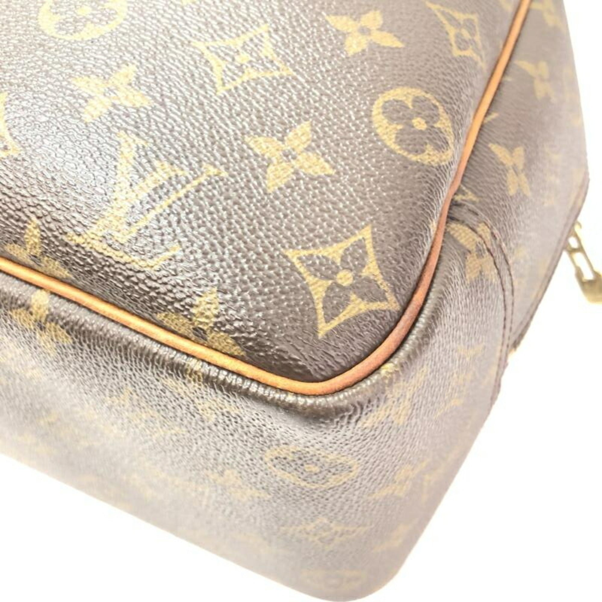 Louis Vuitton Brown Leather Handbag