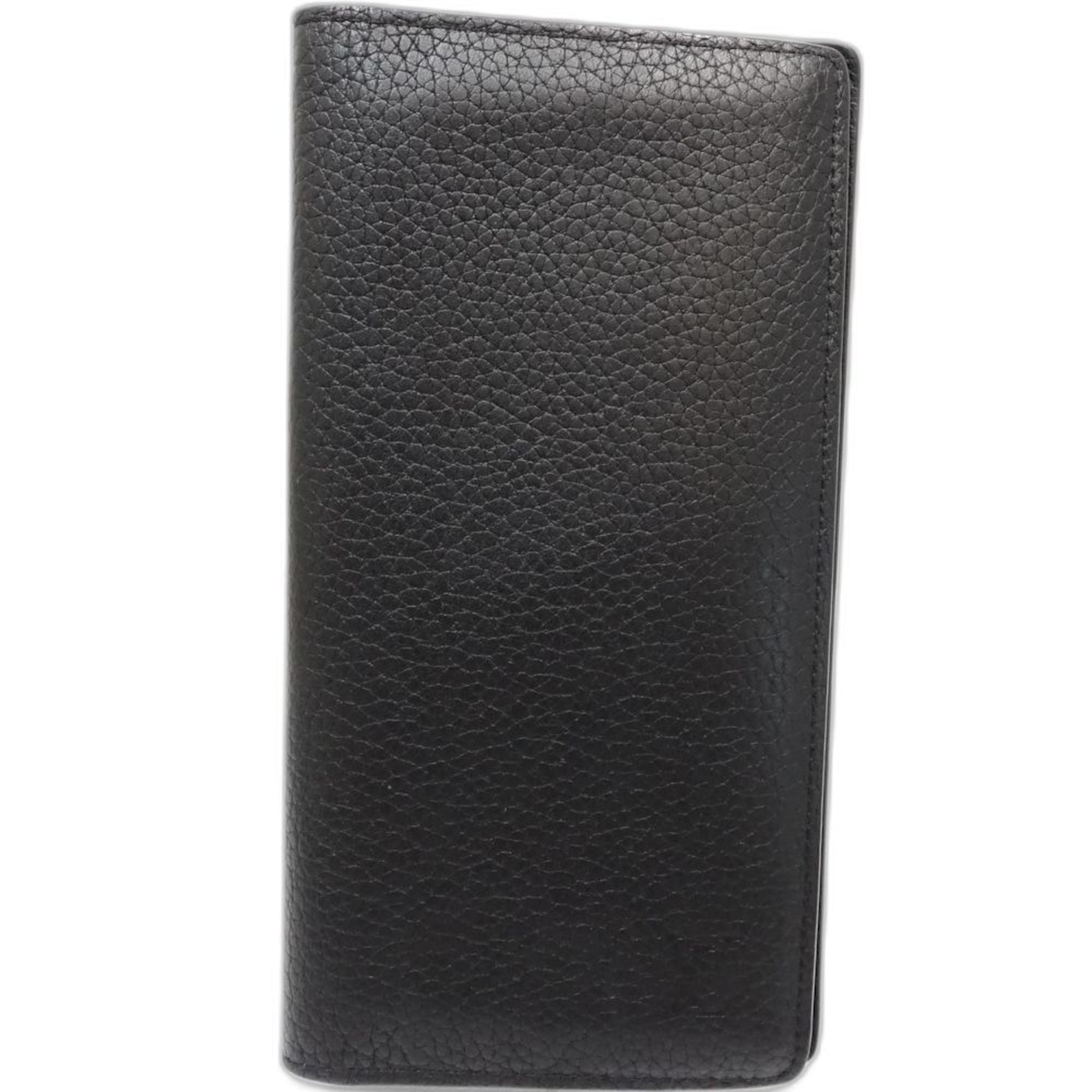 Louis Vuitton Noir Leather Long Wallet