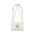 Louis Vuitton White Leather Shoulder Bag