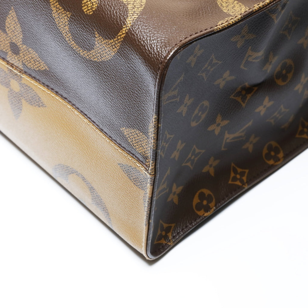Louis Vuitton Brown Monogram Tote Bag