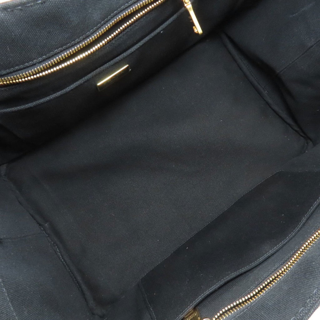 Prada Black Canvas Handbag