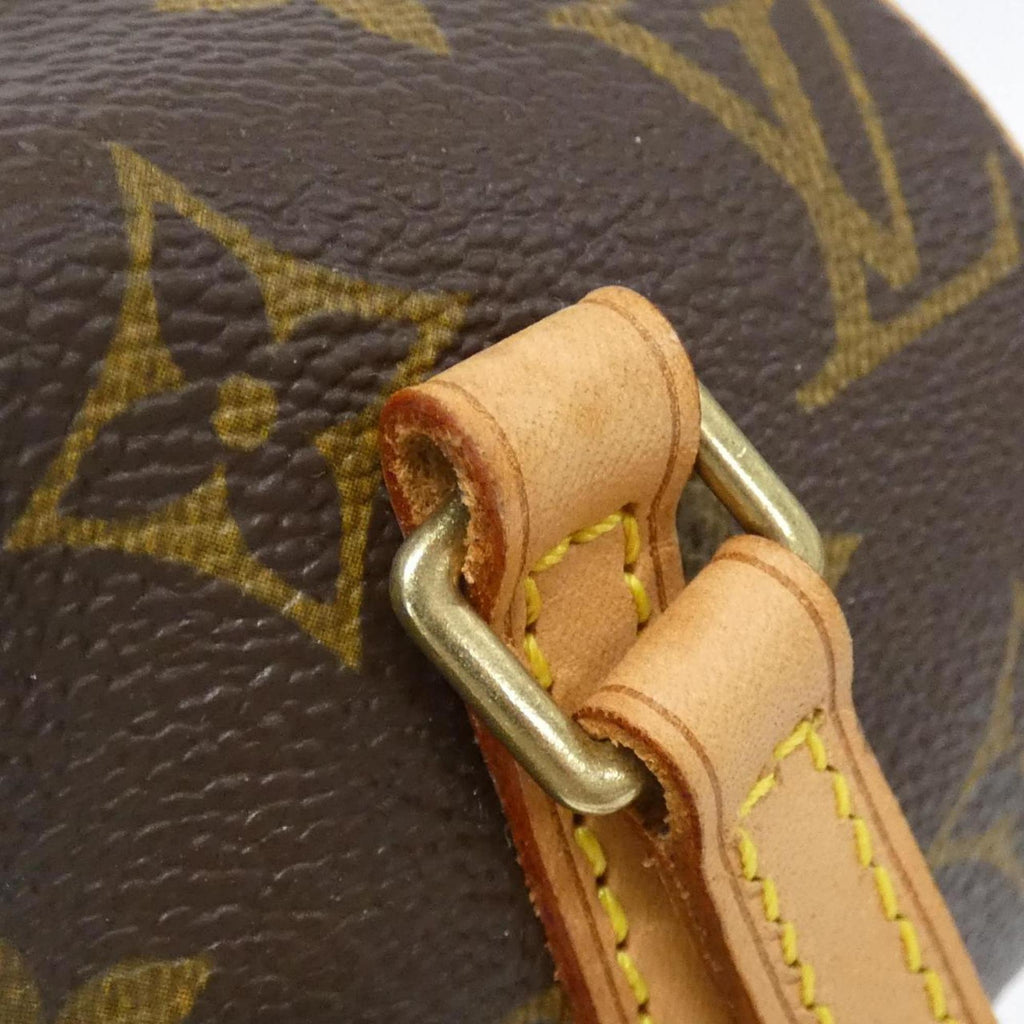 Louis Vuitton Marron Coated Canvas Handbag