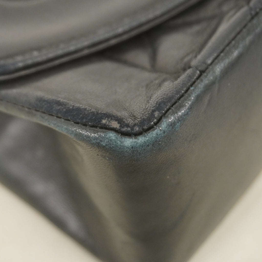 Chanel Black Leather Shoulder Bag