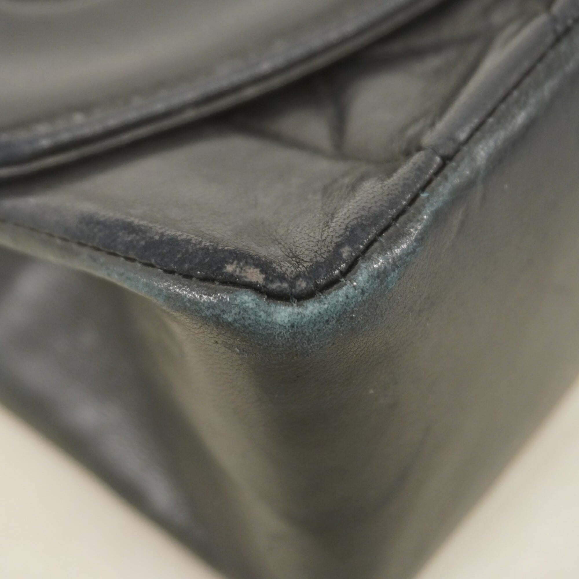 Chanel Black Leather Shoulder Bag