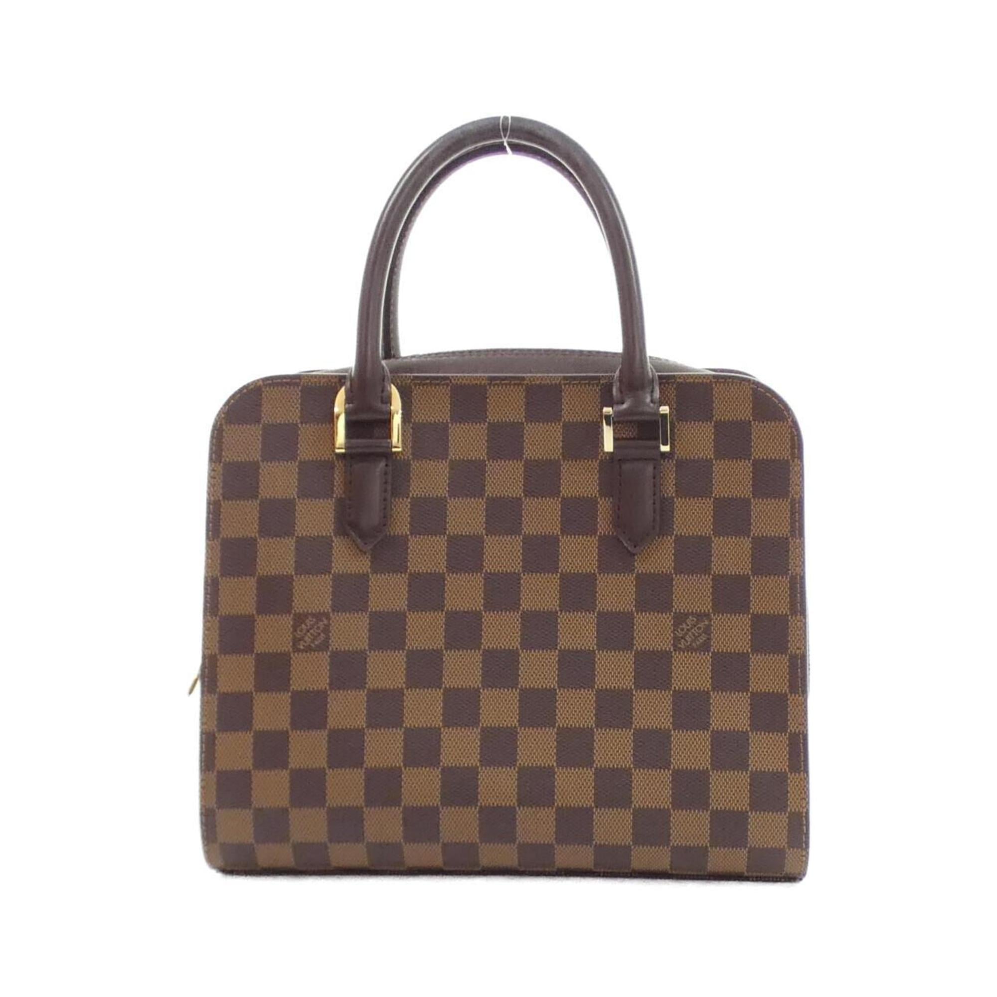 Louis Vuitton Ebene Coated Canvas Handbag