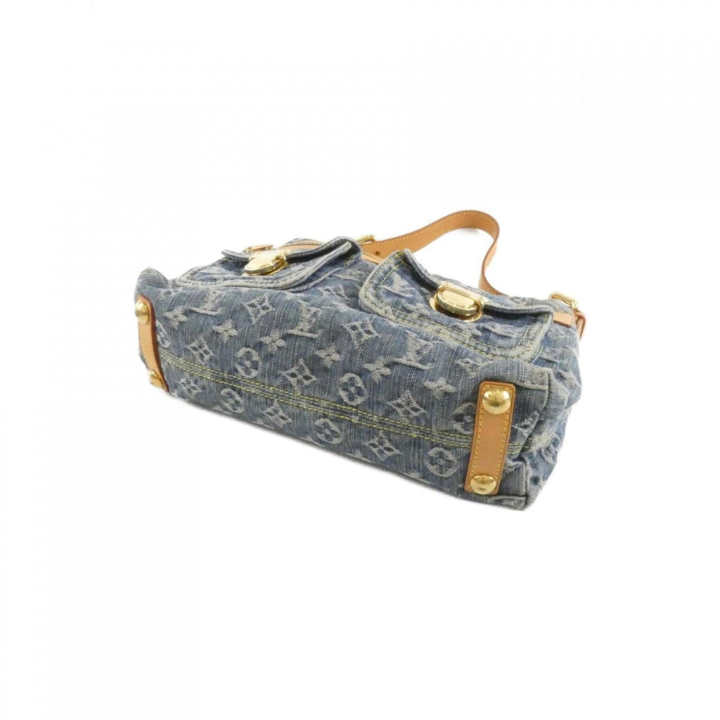 Louis Vuitton Monogram Denim Blue Denim Canvas Shoulder Bag