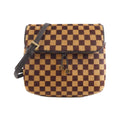 Louis Vuitton Brown Leather Shoulder Bag