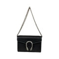 Gucci Black Leather Coin Purse/Coin Case (Pre-Owned)
