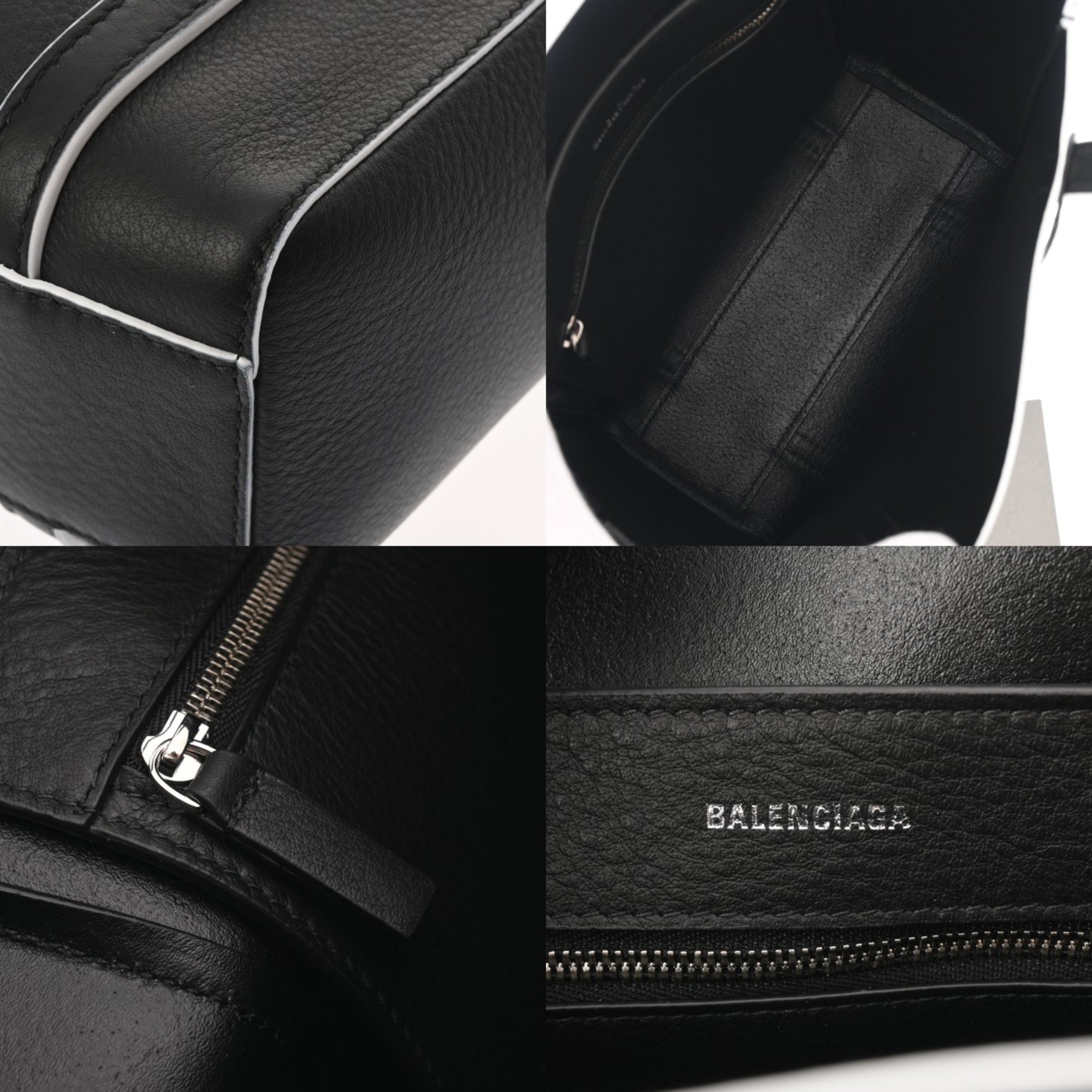 Balenciaga Black Leather Tote