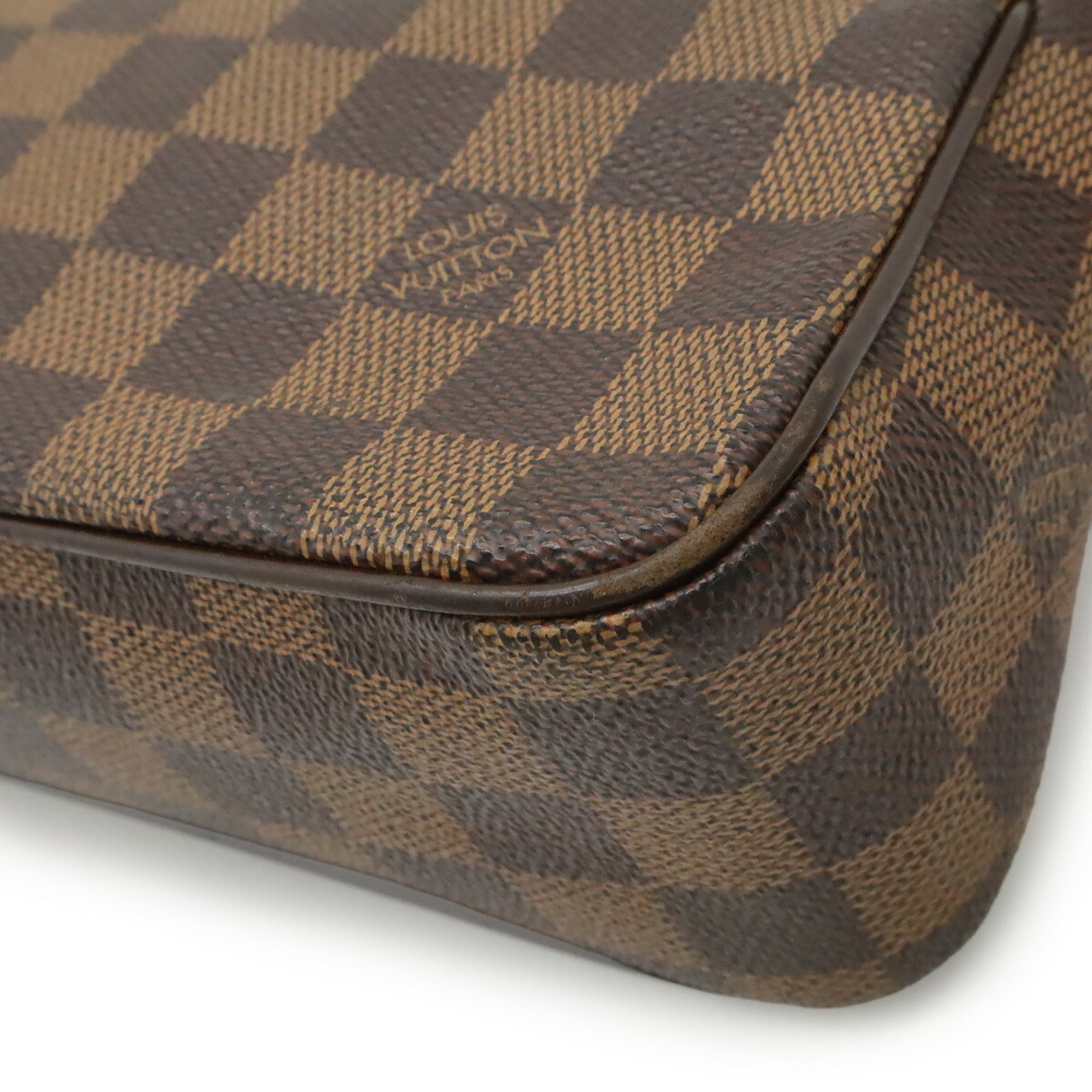 Louis Vuitton Brown Pvc Shoulder Bag