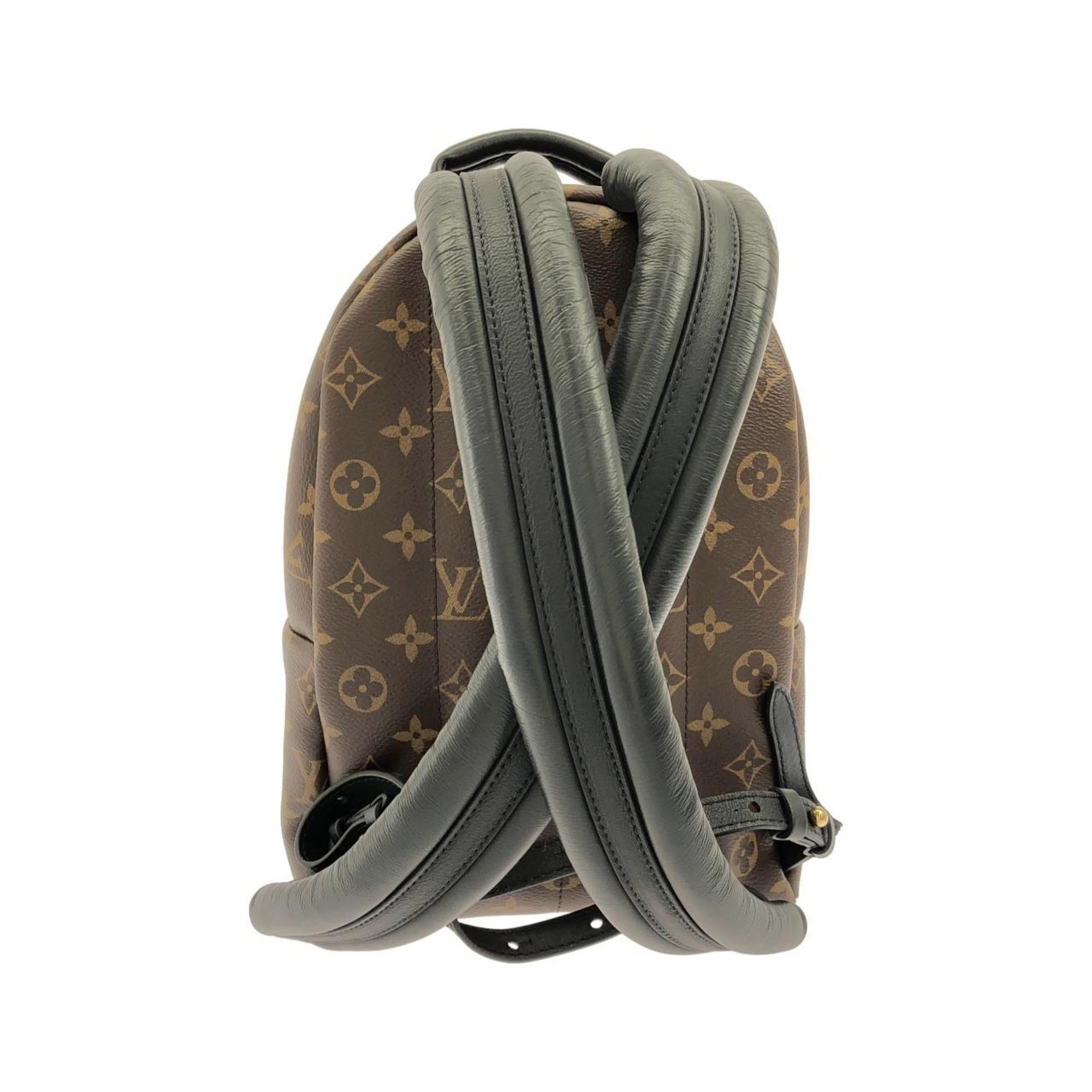 Louis Vuitton Brown Coated Canvas Backpack