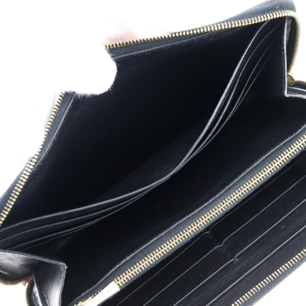 Celine Pink Leather Long Wallet (Bi-Fold)