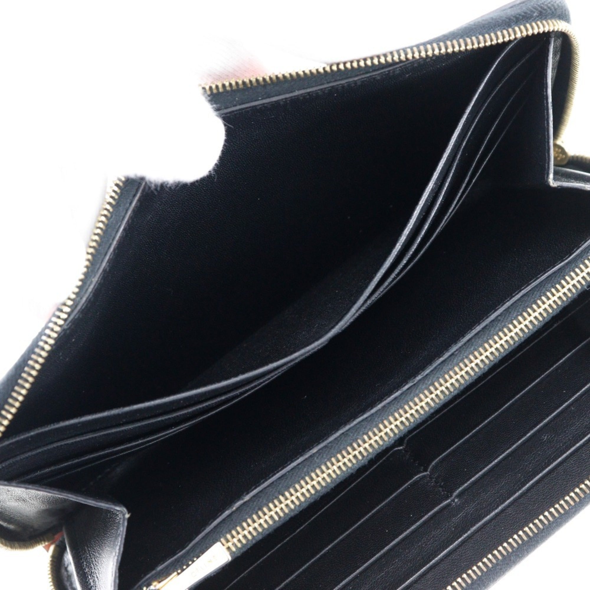 Celine Pink Leather Long Wallet (Bi-Fold)