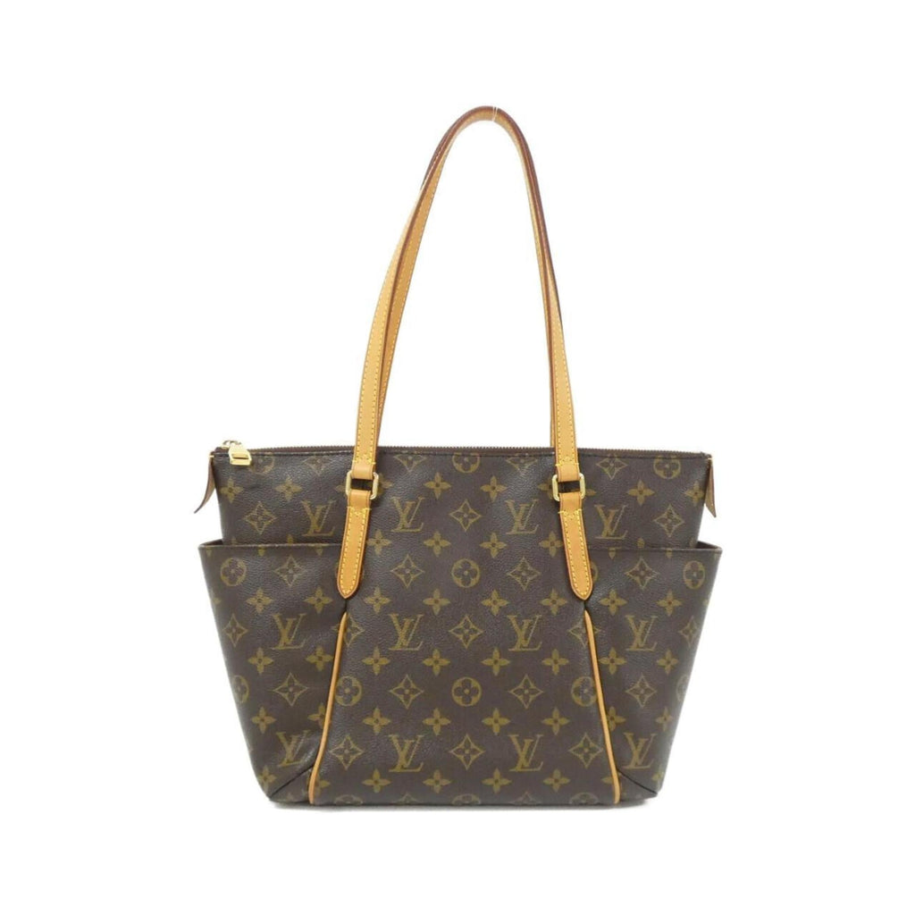 Louis Vuitton Brown Coated Canvas Handbag