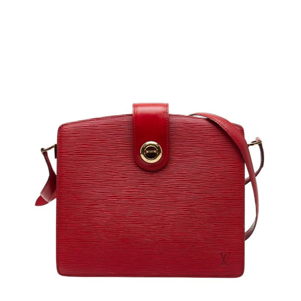 Louis Vuitton Castilian Red Leather Shoulder Bag