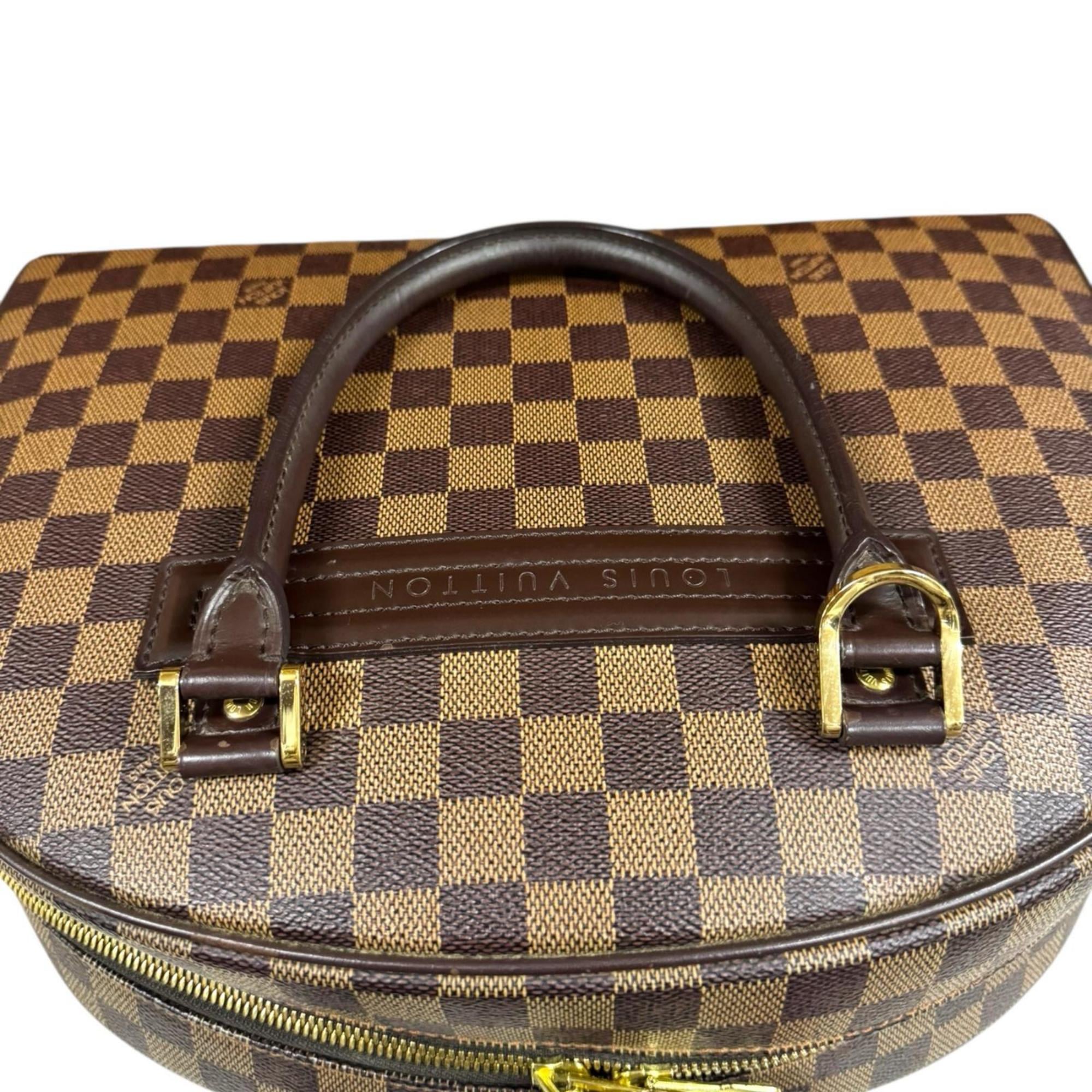 Louis Vuitton Brown Damier Canvas Handbag