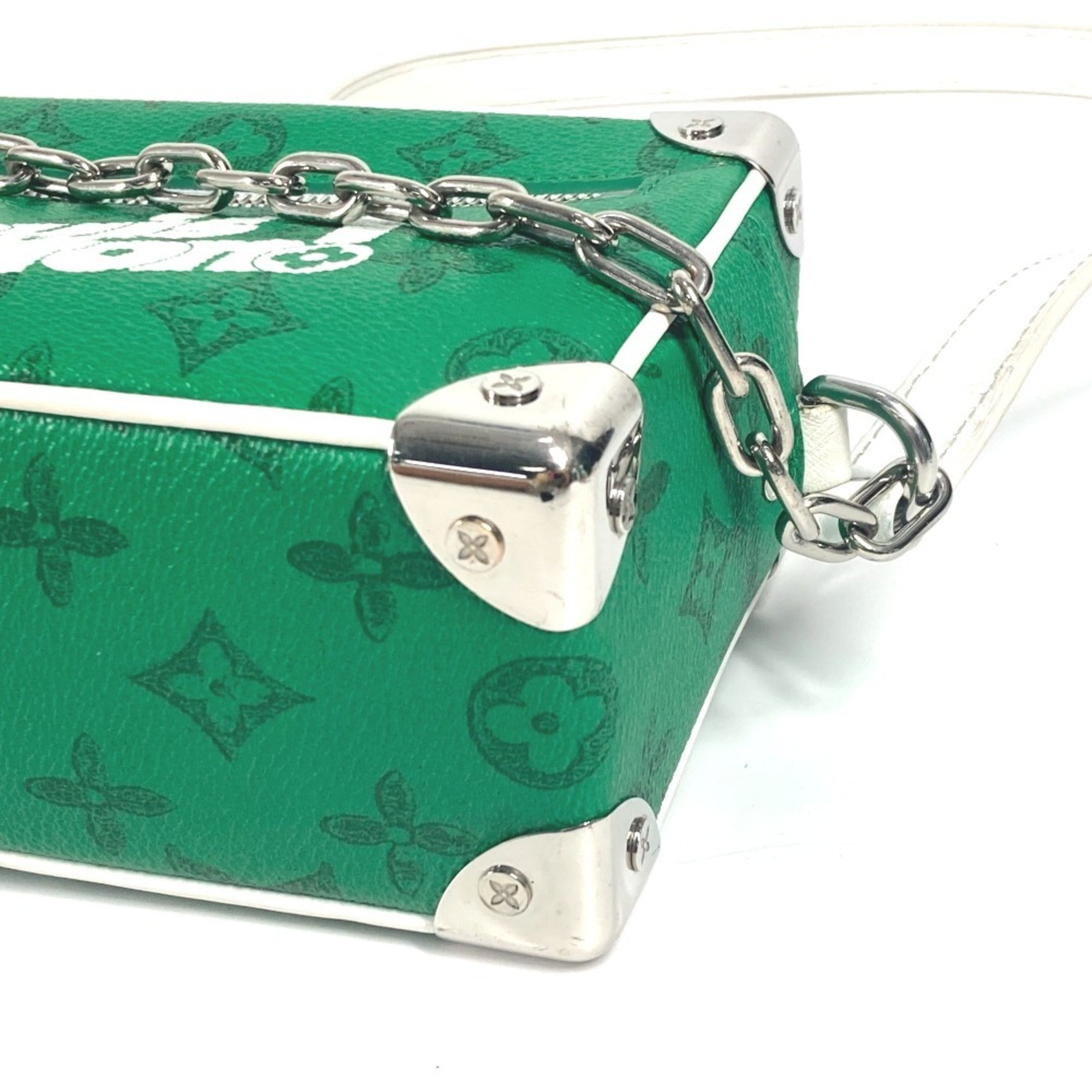 Louis Vuitton Monogram Green Monogram Pochette Shoulder Bag