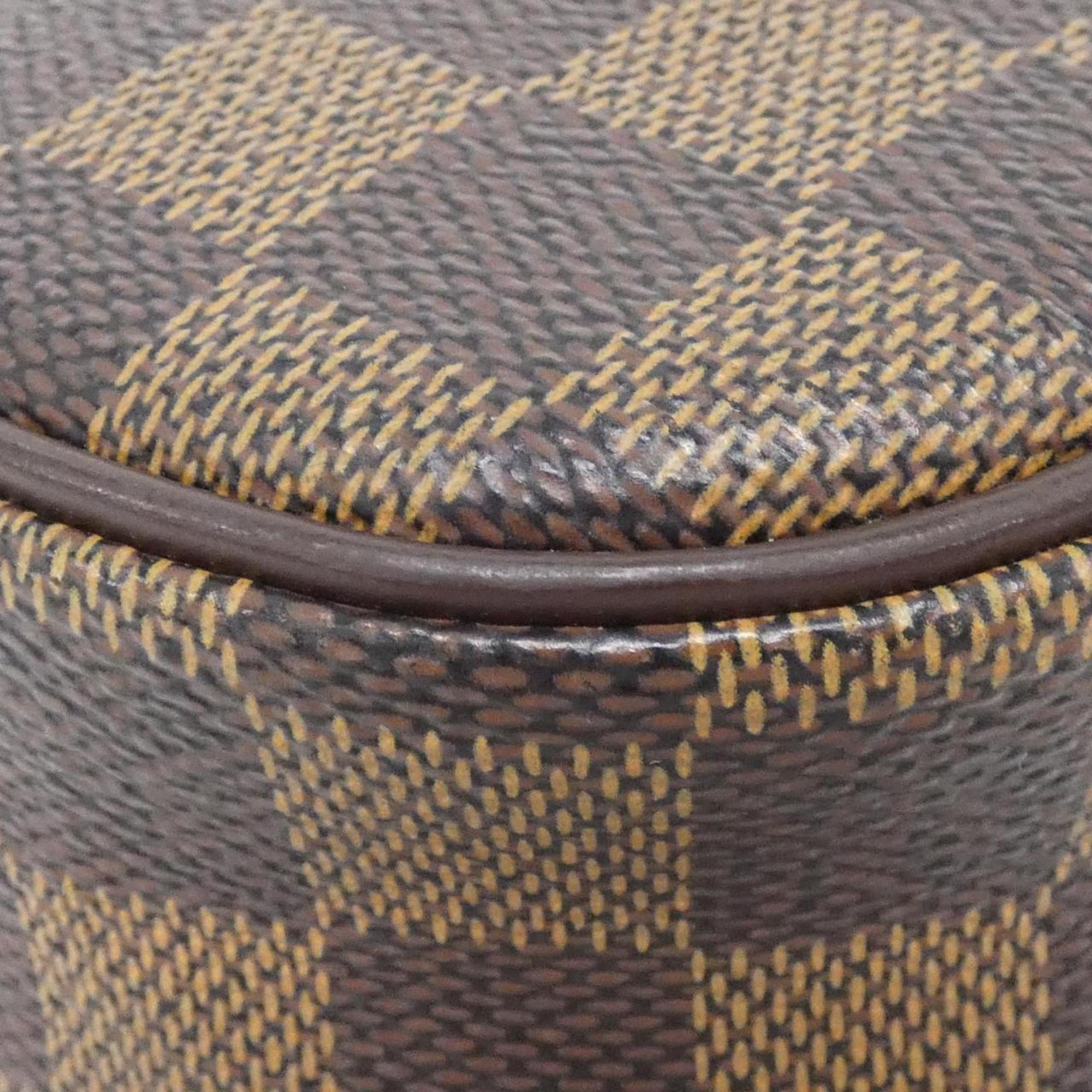 Louis Vuitton Ebene Coated Canvas Pochette Shoulder Bag