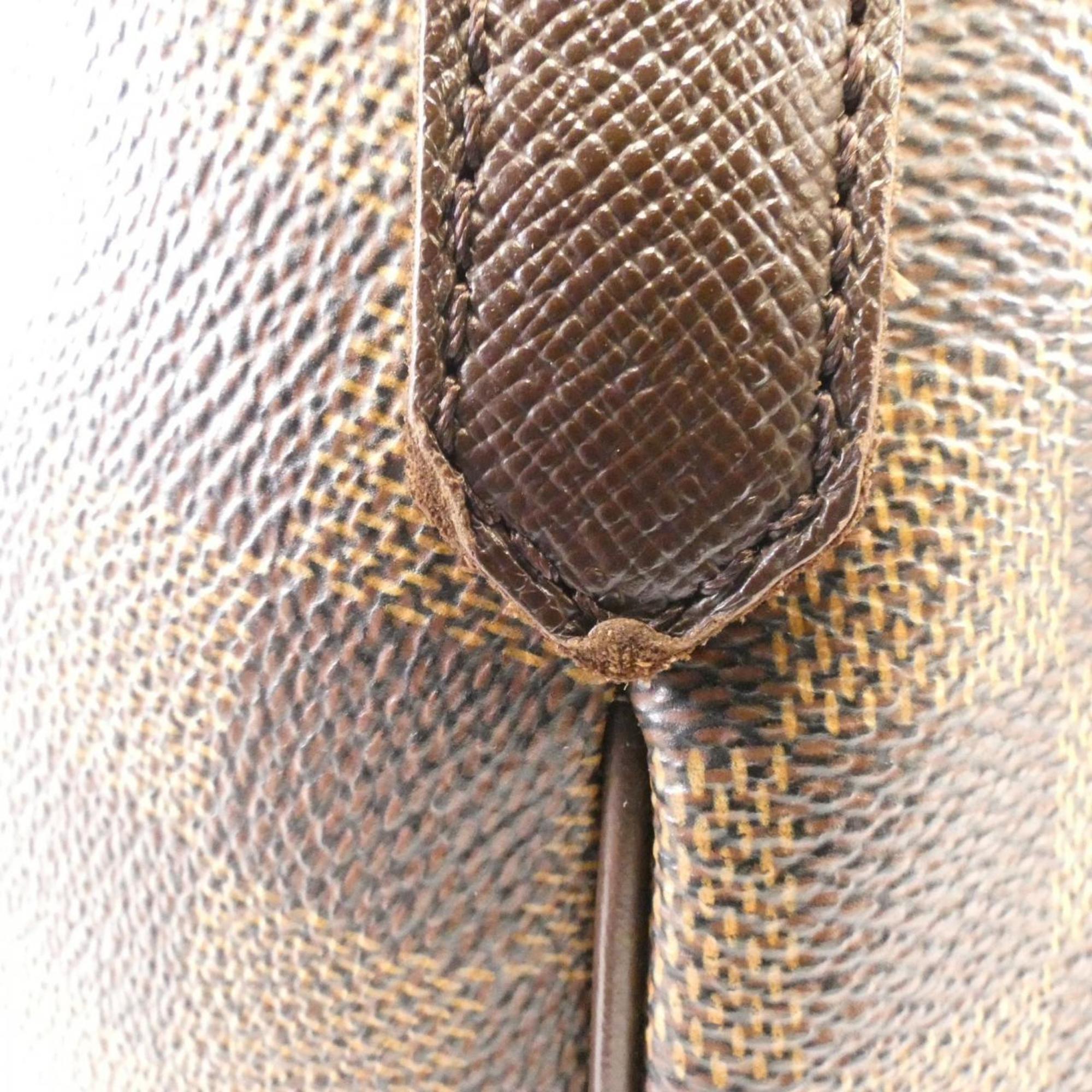 Louis Vuitton Ebene Coated Canvas Handbag