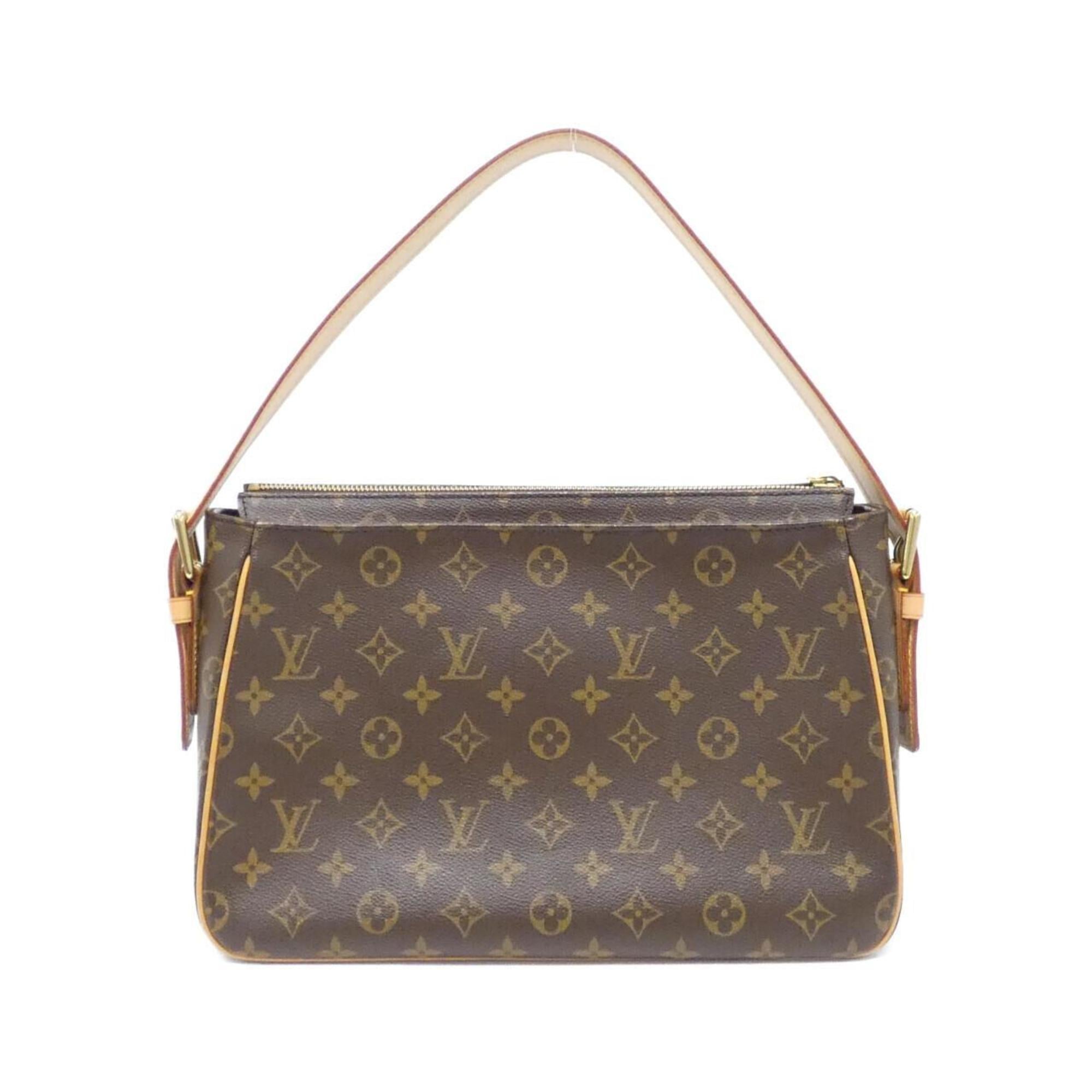 Louis Vuitton Marron Coated Canvas Shoulder Bag