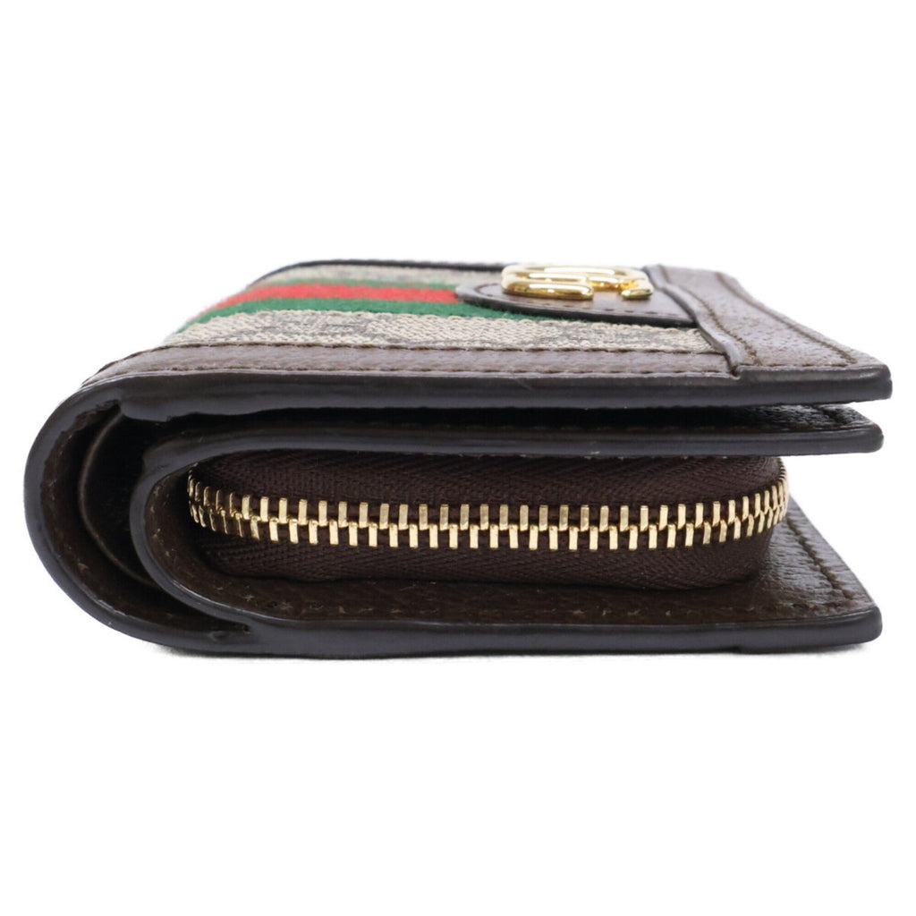 Gucci Beige Gg Canvas Wallet (Bi-Fold) (Pre-Owned)