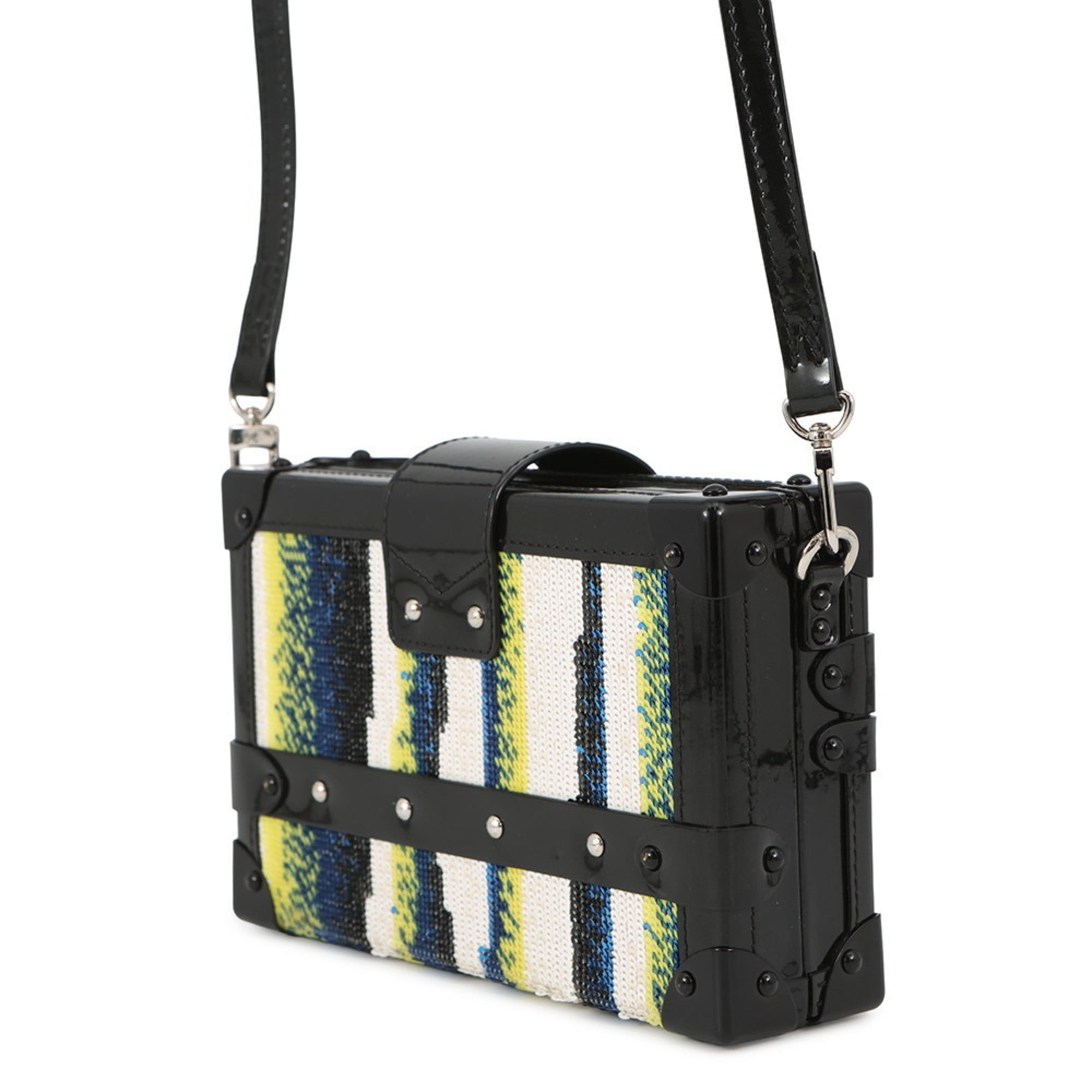Louis Vuitton Black Multi-Color Noir Spangles Shoulder Bag