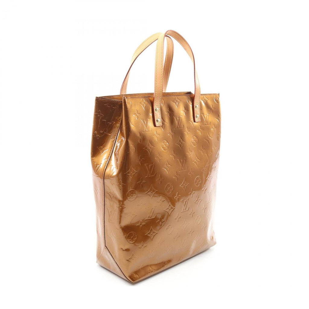 Louis Vuitton Bronze Brown Leather Tote Bag