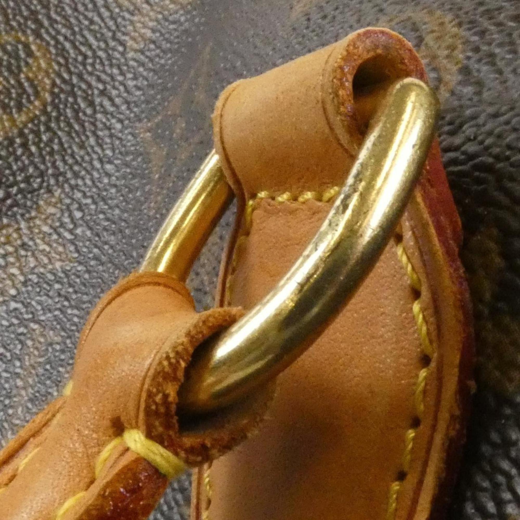 Louis Vuitton Brown Coated Canvas Handbag