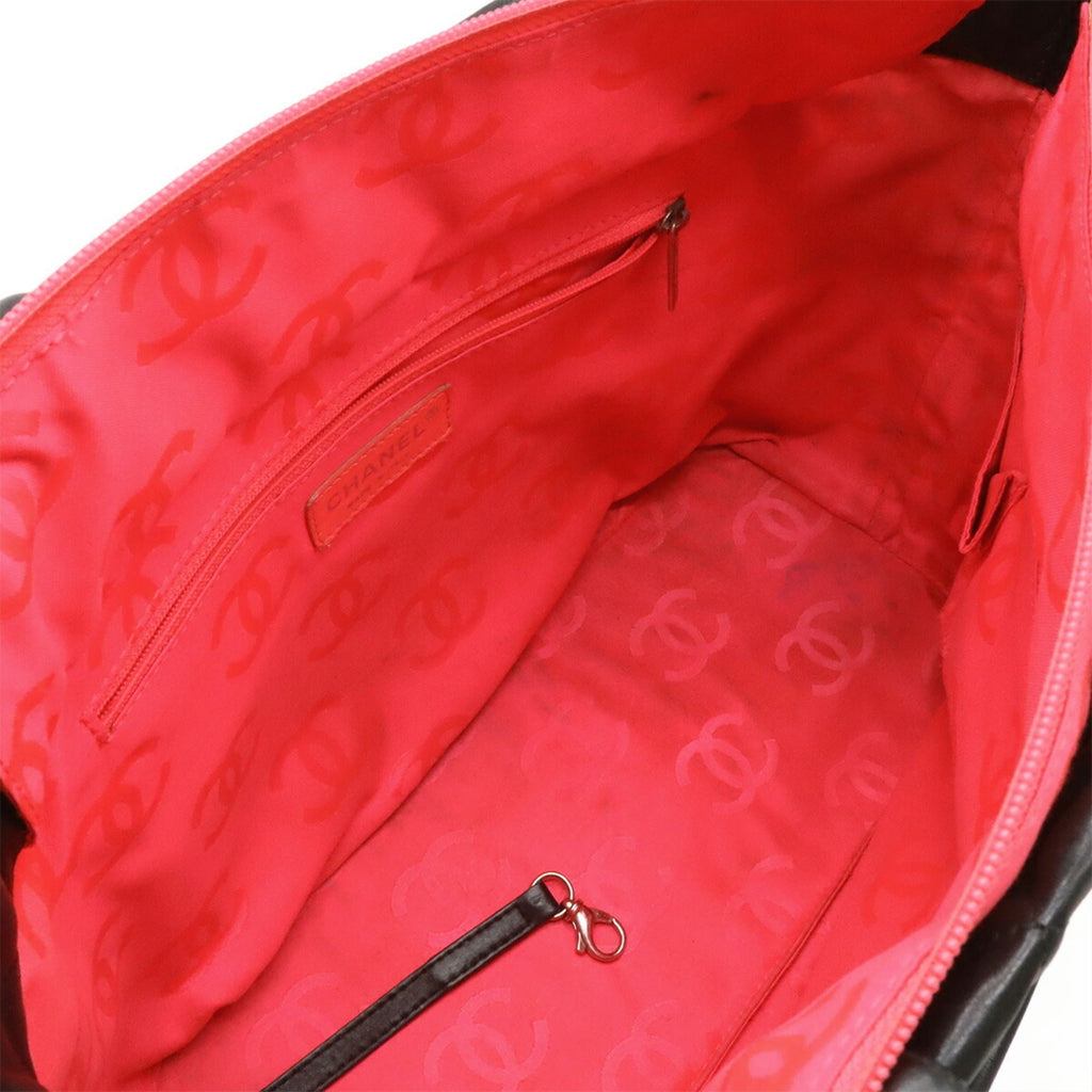 Chanel Black Pink Shoulder Bag Tote Bag